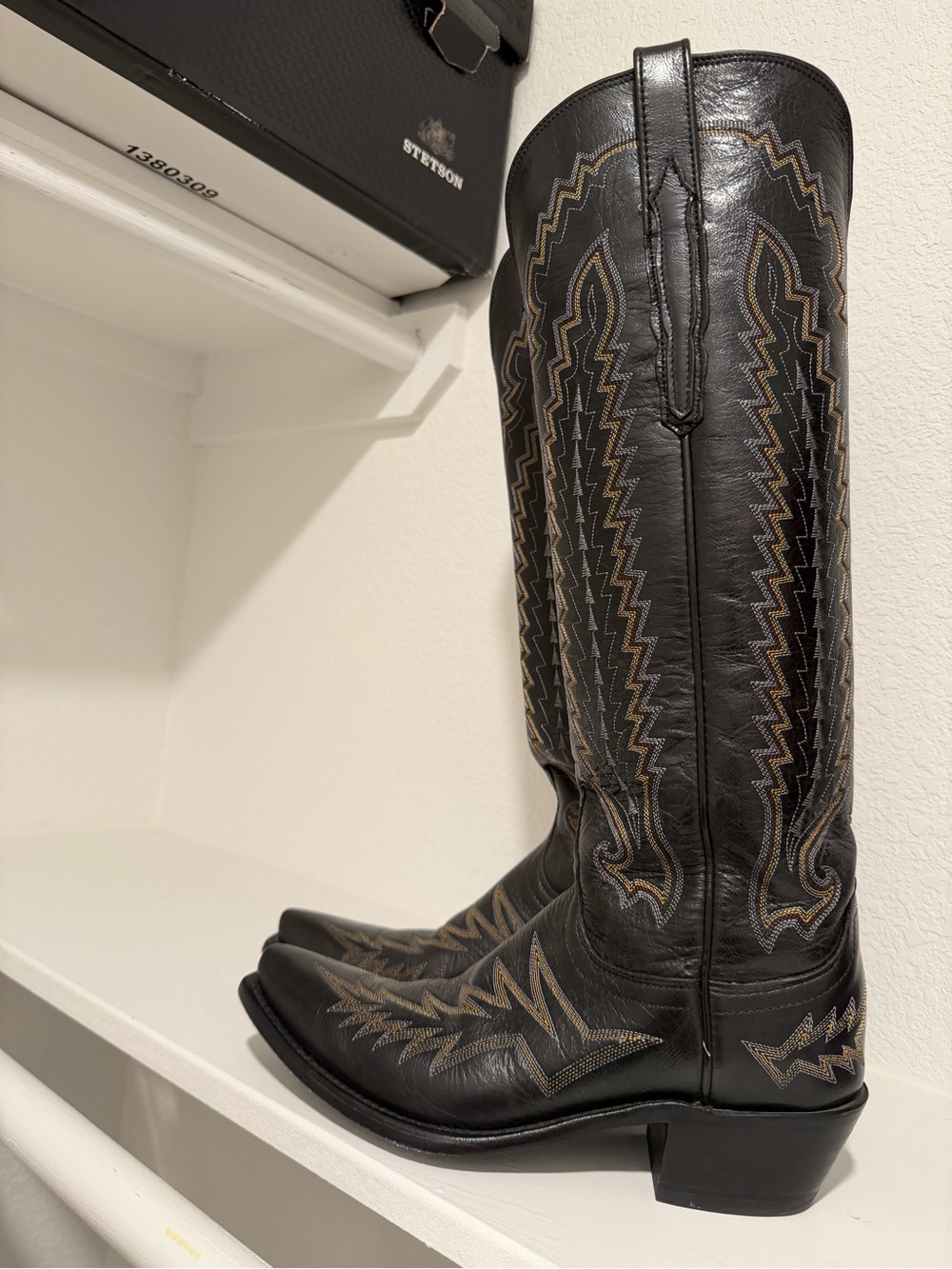Lucchese Priscilla Boots - Black